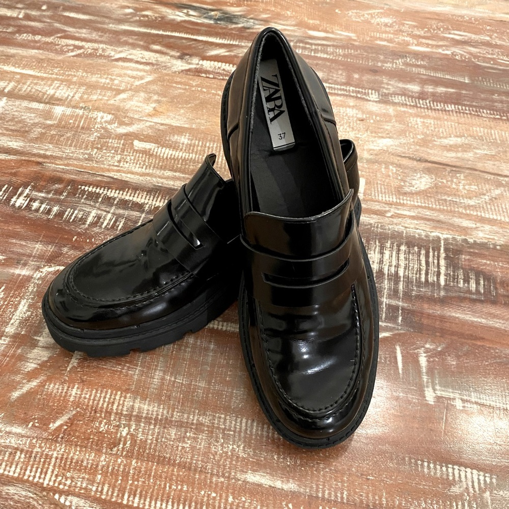 Zara Lug Sole Loafer